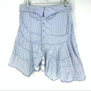 Kimchi Blue Asymmetrical Little Bo Peep Ruffled Shirting skirt